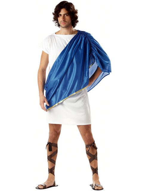 Image of Adult Toga Man Costume