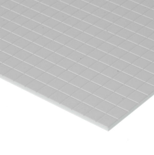 Image of Evergreen Styrene Sidewalk 3.2mm Squares (1/8")