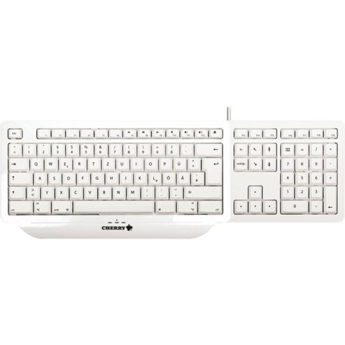Image of Cherry G82-2702 Initial For Mac Usb Wired Keyboard (white)