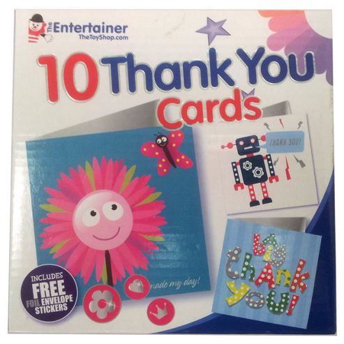 Image of The Entertainer 10 Thank You Cards