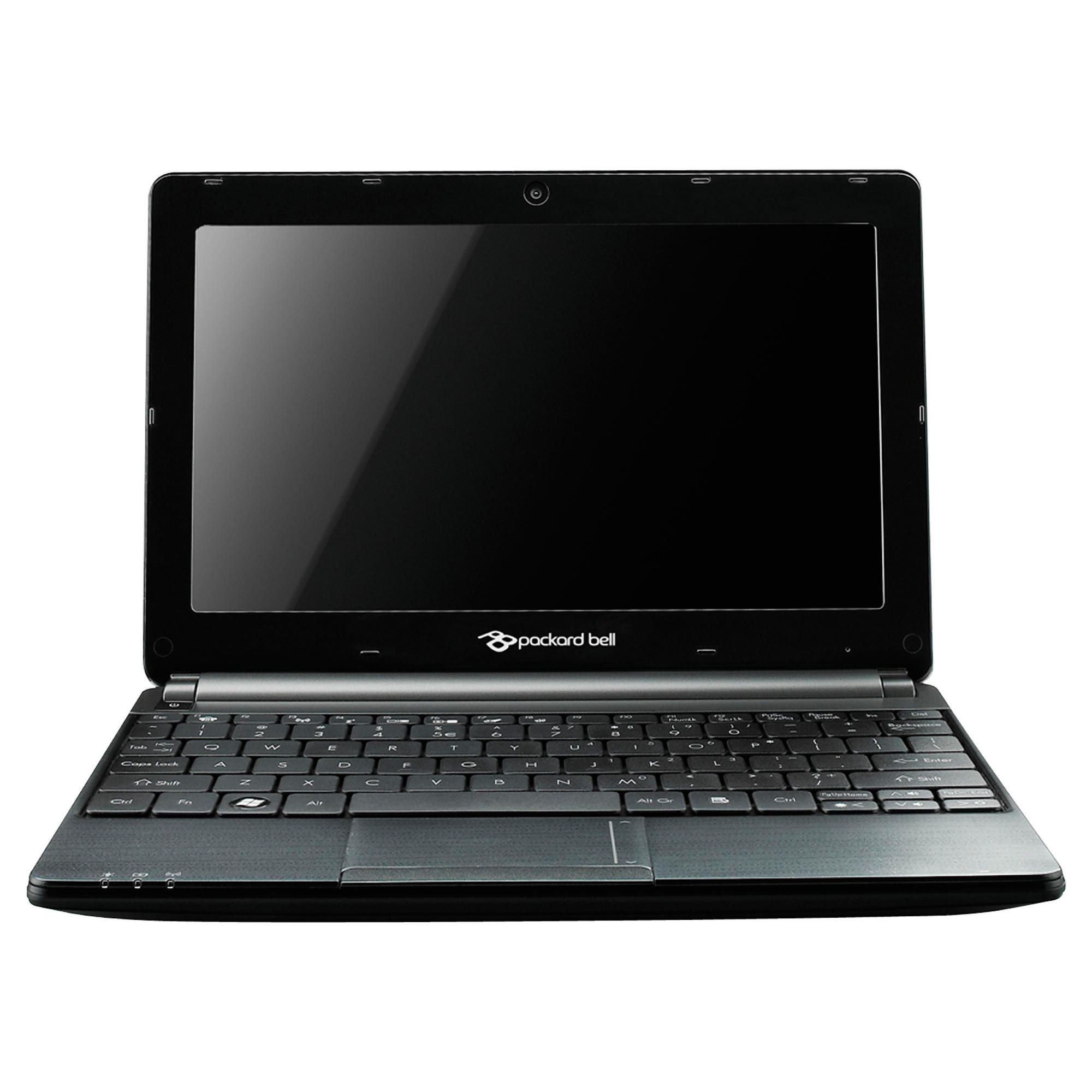 Packard Bell, Dot-S 6 Cell, Intel Atom N2600, 1GB, 320GB, 10.1", Netbook, Black