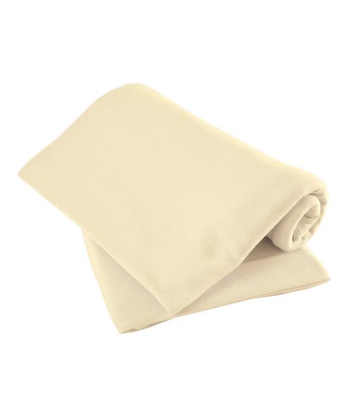 Image of Mamas & Papas - Waterproof Fitted Sheet- Cream