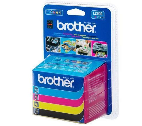 Image of Brother Lc900 Inkjet Cartridge Black/magenta/yellow/cyan