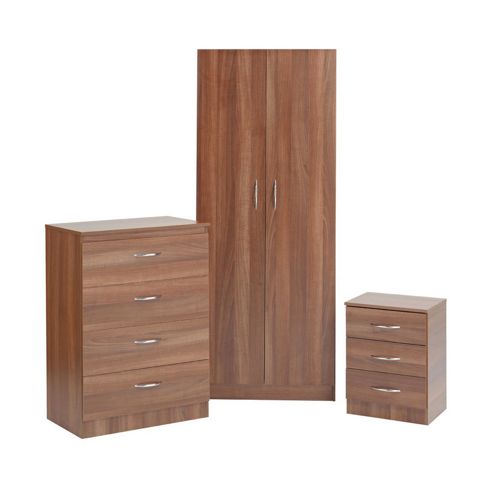 Image of Ideal Furniture Alaska Bedroom Collection - Walnut