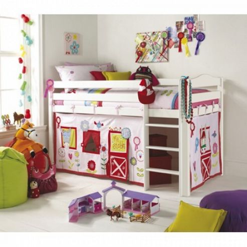 Image of Izziwotnot Tempo Raised Bed - White