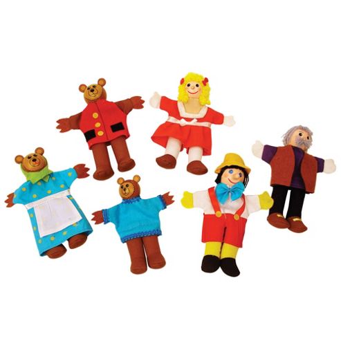 Image of Bigjigs Toys Bj706 Goldilocks Finger Puppets