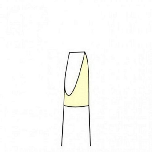 Image of C/s Soft Ivory Flat Chisel 2