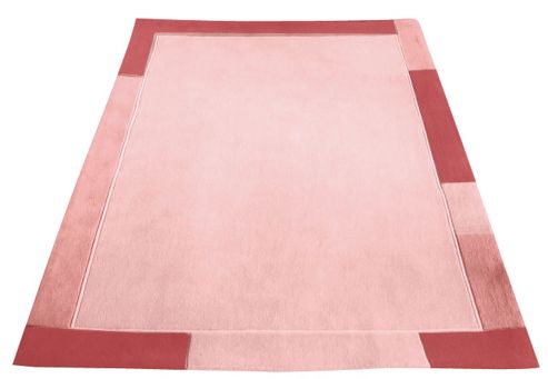 Image of Premier Housewares Terracotta High Tufted Rug - 120 Cm X 170 Cm (3 Ft 11 In X 4 Ft 6 In)