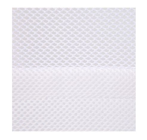 Image of Breathablebaby 2 Sided Mesh Cot Liner - White Mist