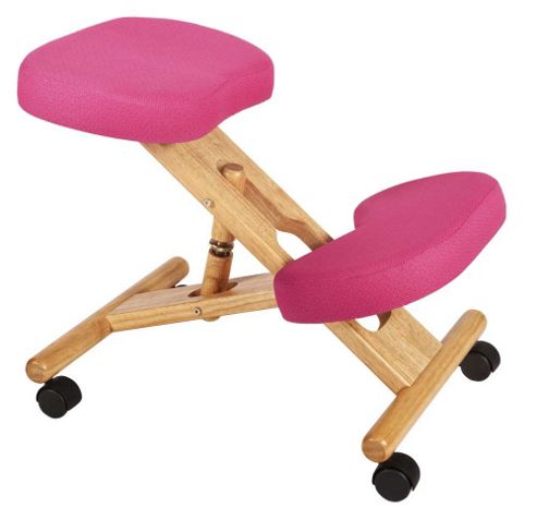 Image of Teknik Kneeling Pink Office Chair