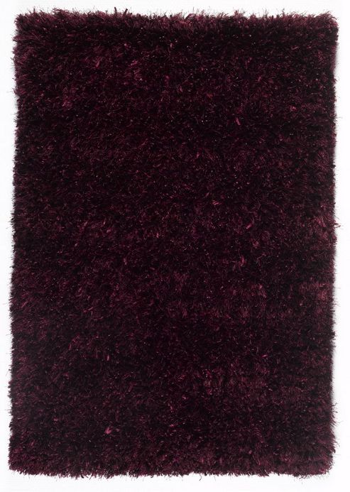 Image of Angelo Bari Eggplant Woven Rug - 90cm X 60cm (2 Ft 11.5 In X 1 Ft 11.5 In)