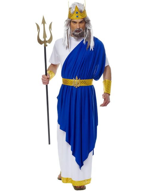 Image of Adult King Neptune Roman Costume Extra Large