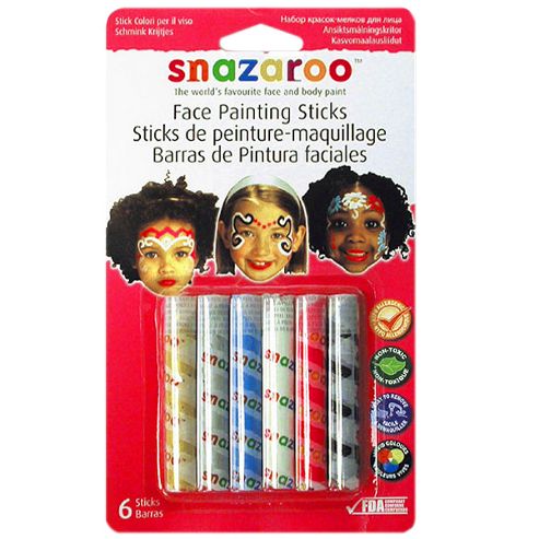 Image of Snazaroo Girls Face Painting Sticks