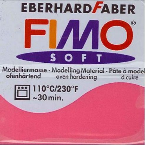 Image of Fimo Soft 56g Raspberry