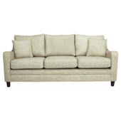 Buckingham Fabric Large Sofa in Biscuit
