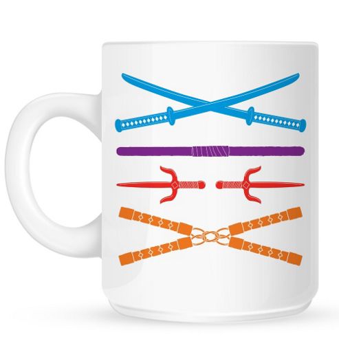 Image of Ninja Weapons 10oz Ceramic Mug