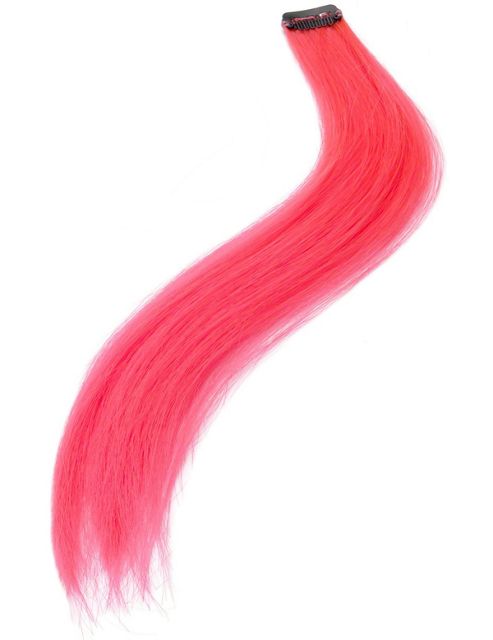 Image of Extension Hair Pieces Neon Pink