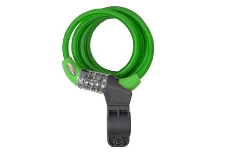 Image of Squire 216 Combination Cable Lock 10mm X 1800mm Green