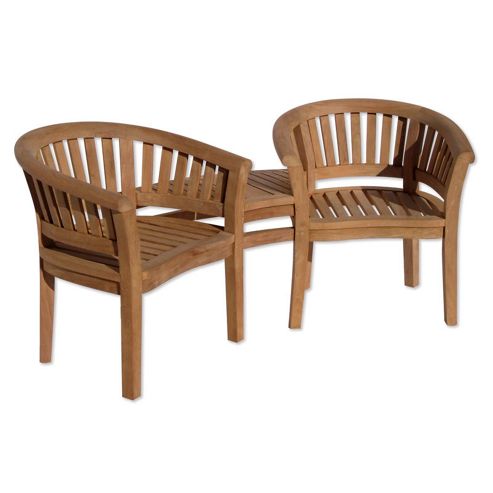 Image of Windsor Companion Teak Bench/seats