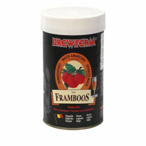 Image of Brewferm Framboos (raspberry) Belgian Beer Kit (abv 55%)