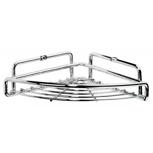 Image of Sanwood Corner Tray In Chrome