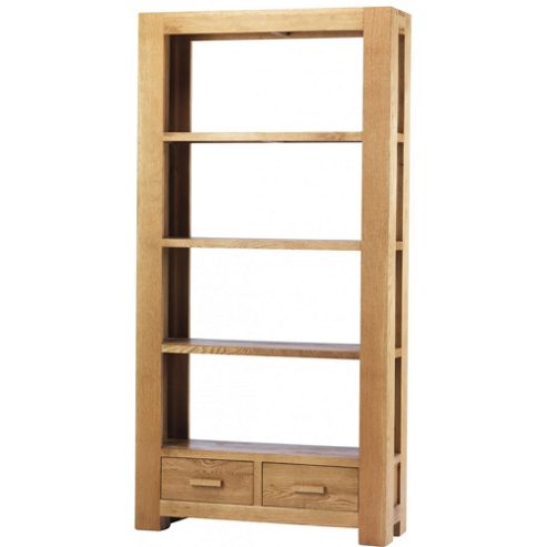 Image of Chunky Oak Large Bookcase