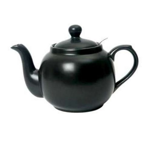 Image of London Pottery Farmhouse Filter Teapot, 2 Cup, Black