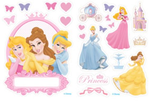Image of Disney Princess Door Name Sticker