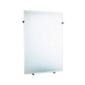 Smedbo Cabin Rectangular Bath Mirror - Brushed Chrome