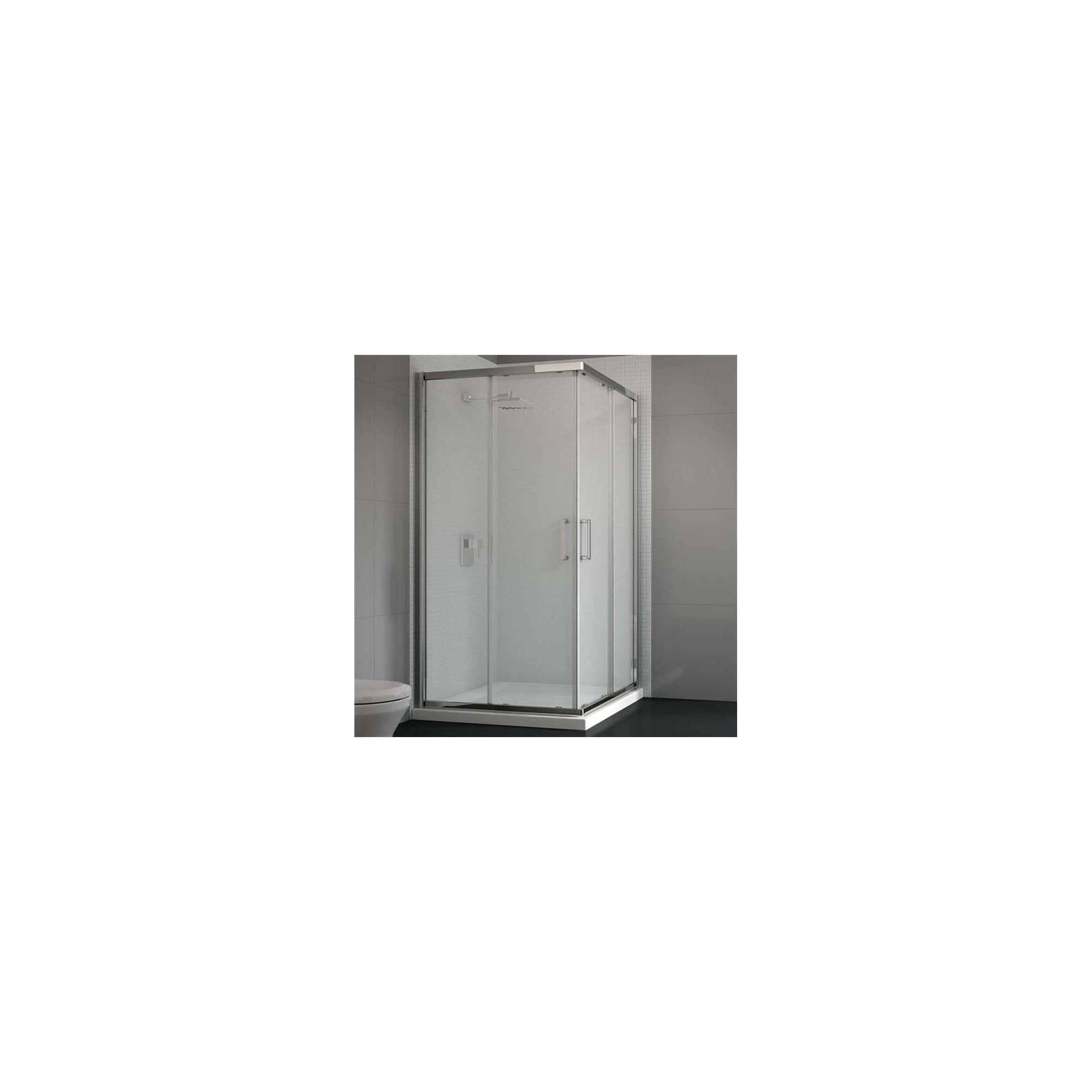 Merlyn Vivid Six Corner Entry Shower Door, 900mm x 900mm, 6mm Glass at Tesco Direct