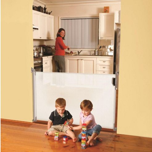 Image of Dreambaby Retractable Stair Gate White