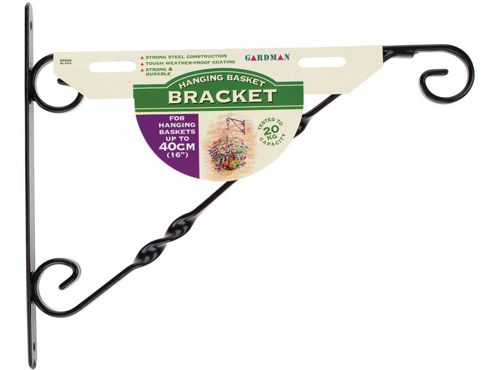 Image of Gardman 03025 H.basket Brkt Black 14-16in