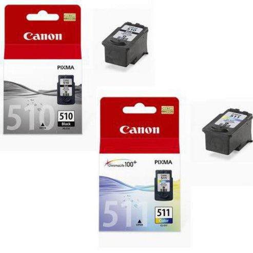 Buy Canon 18 ml Original Ink Cartridges for Canon Pixma MP250 Pack of 2 ...