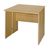 Bush Sun 800mm Panel End Desk in Beech