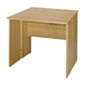 Bush Sun 800mm Panel End Desk in Beech