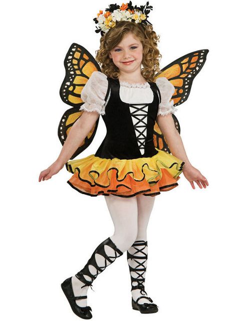 Image of Child Monarch Butterfly Costume Medium