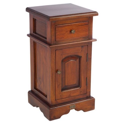 Image of Ancient Mariner Mahogany Village Small Victorian Bedside