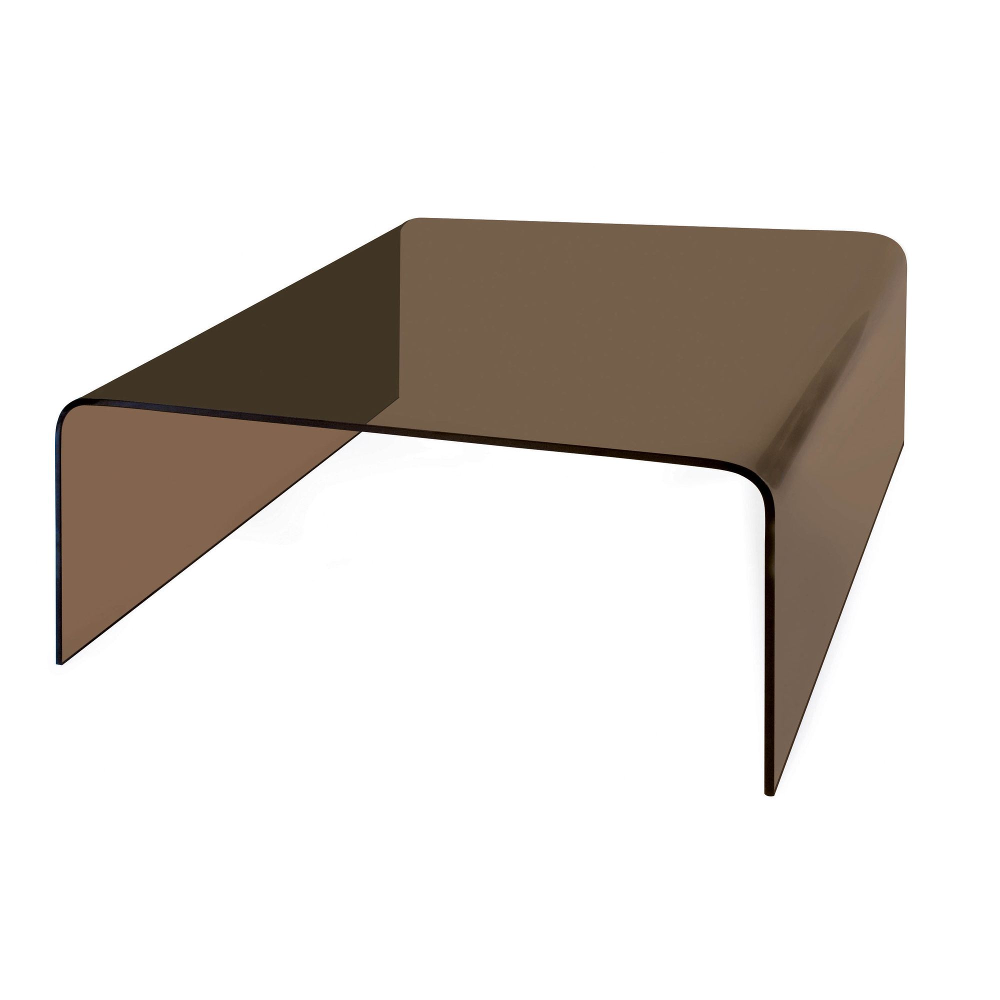 Premier Housewares Cascade Square Coffee Table - Smoked at Tesco Direct