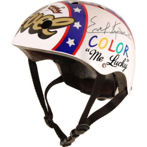 Image of Official And Signed Evel Knievel Helmet By Kiddimoto - Small