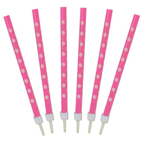 Image of Pink Dotty Candles