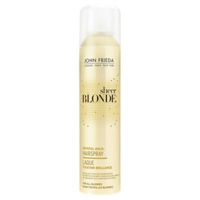 John Freida Sheer Blonde Crystal Clear Hair Spray 250Ml
