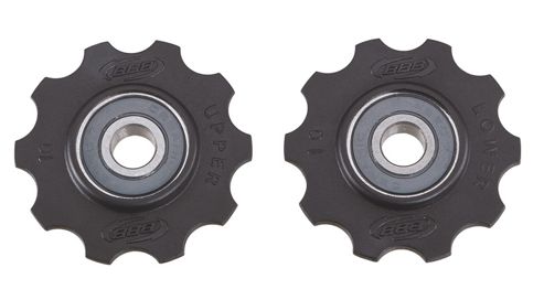 Image of Bbb Bdp-11 - Rollerboys Ceramic Jockey Wheels 10t Black