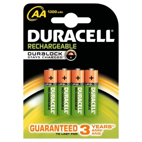 Image of Duracell Best Value Rchargablebatteries Aa 4pk