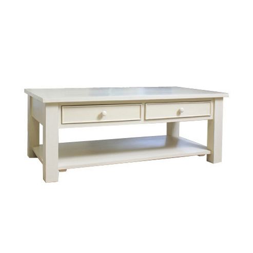 Image of Cadence Solid Mahogany Coffee Table
