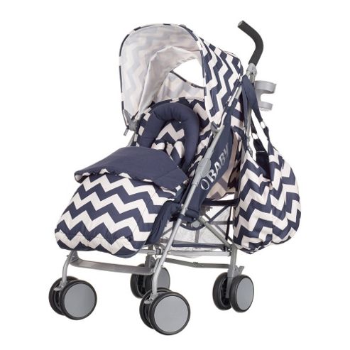 Image of Obaby Metis Plus Stroller (zigzag Navy)