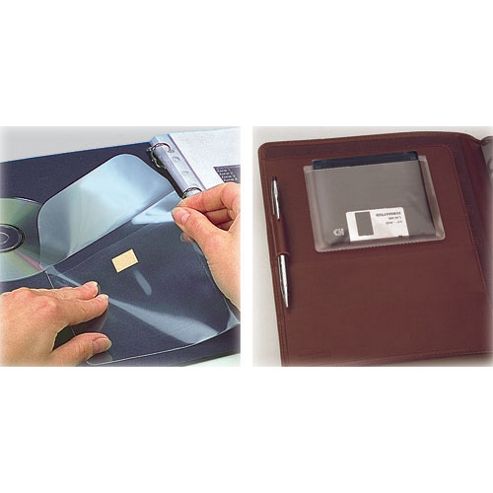 Image of 3l Self-adhesive Cd Pocket With Protective Inlay Pack Of 10 10246