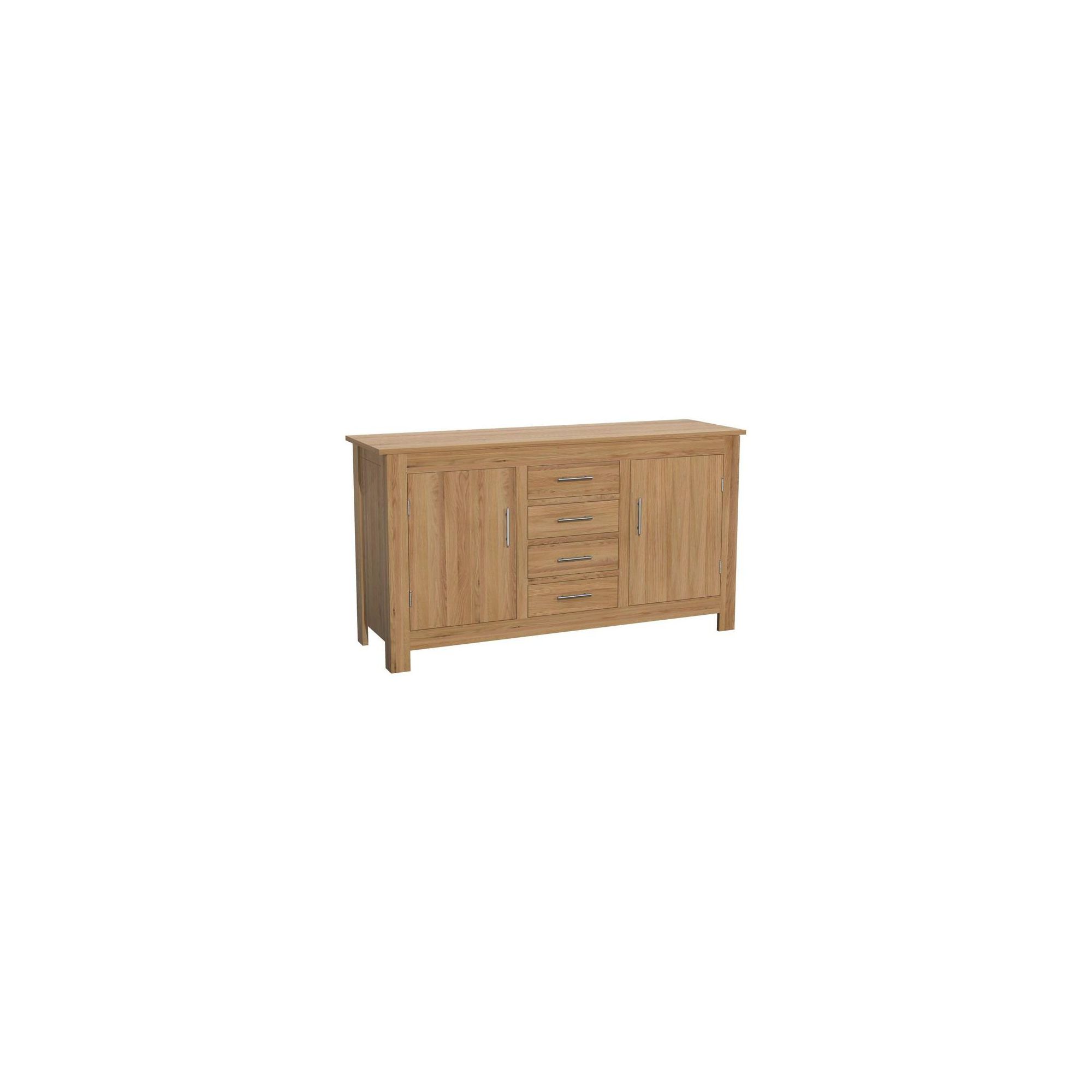 Kelburn Furniture Milano Large Sideboard in Clear Satin Lacquer at Tesco Direct