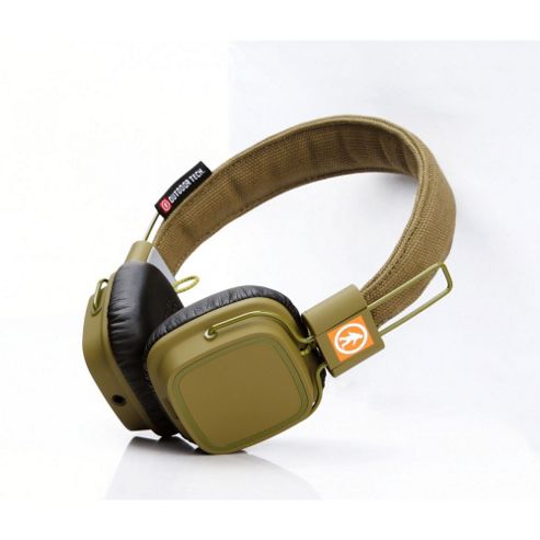 Image of Outdoor Tech Privates Touch Control Wireless Headphones Army Green
