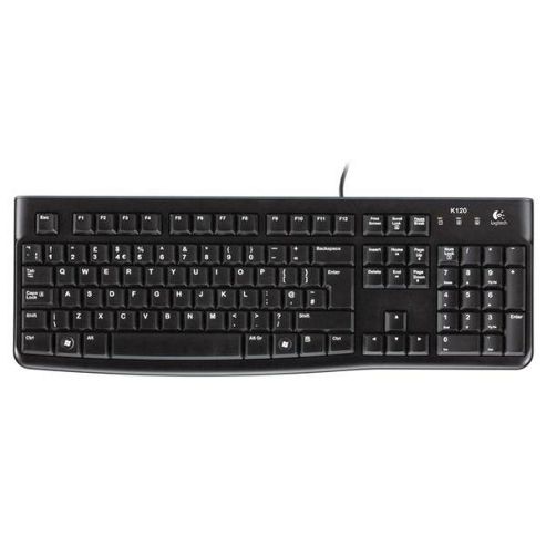 Image of Logitech K120 Uk Business Keyboard Wired Usb Low-profile Keys Cbid:583035