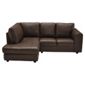 Imola Corner Chaise Chocolate Lhf